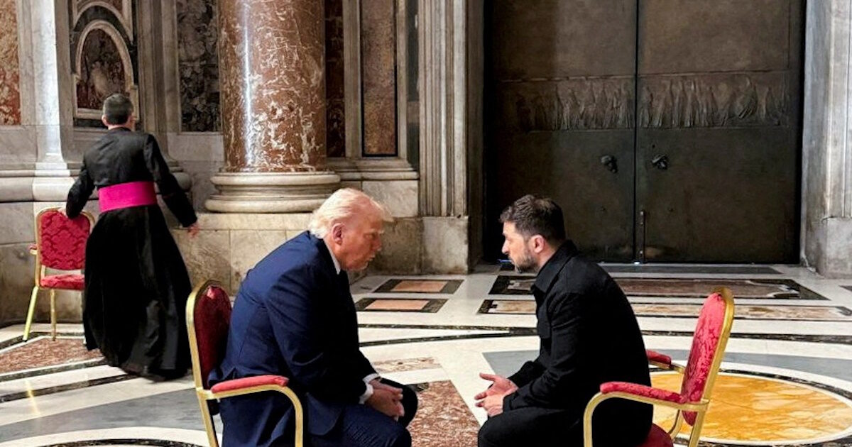 Zelenski revealed what they said with Trump in the Vatican: “It was the most meaningful discussion”