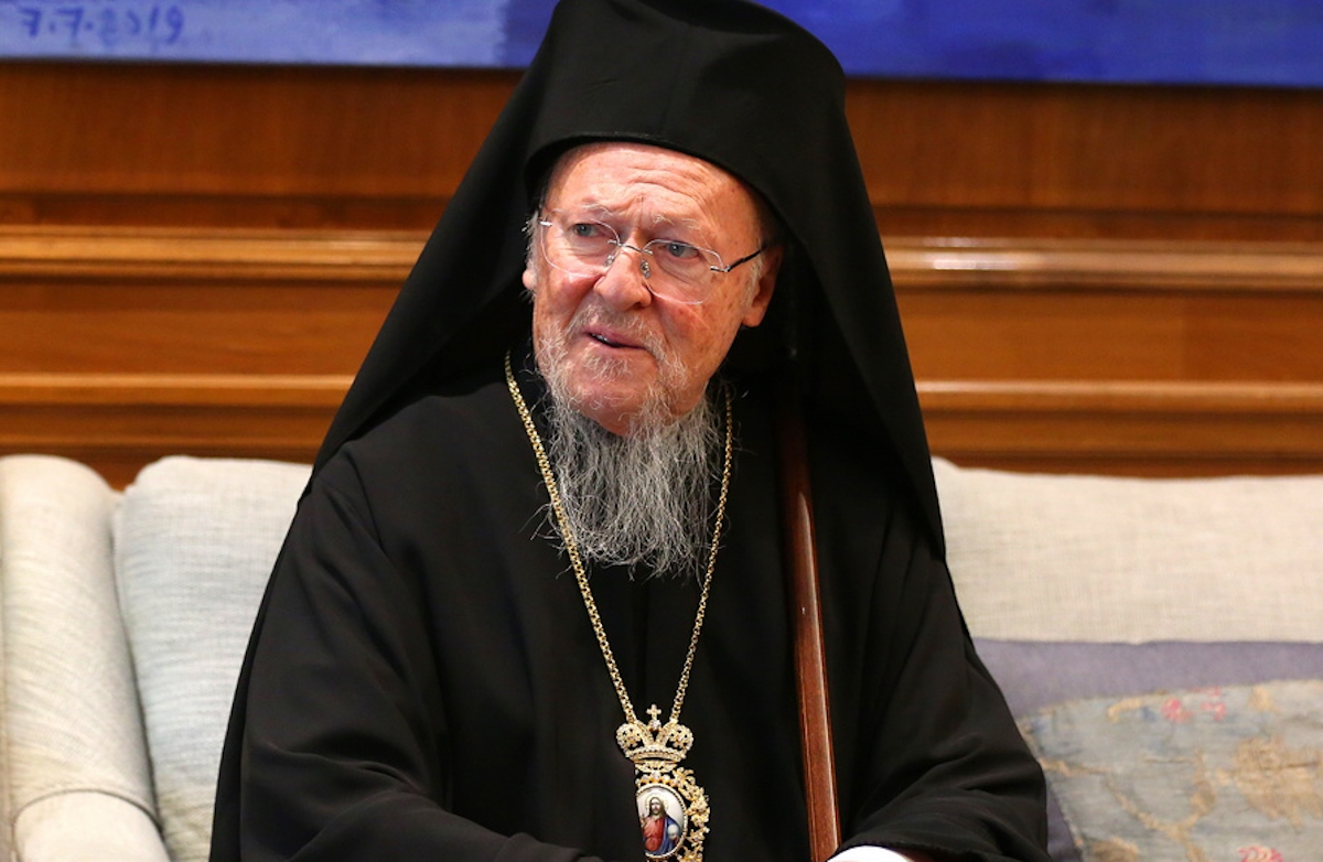 Οικουμενικός Πατριάρχης Βαρθολομαίος