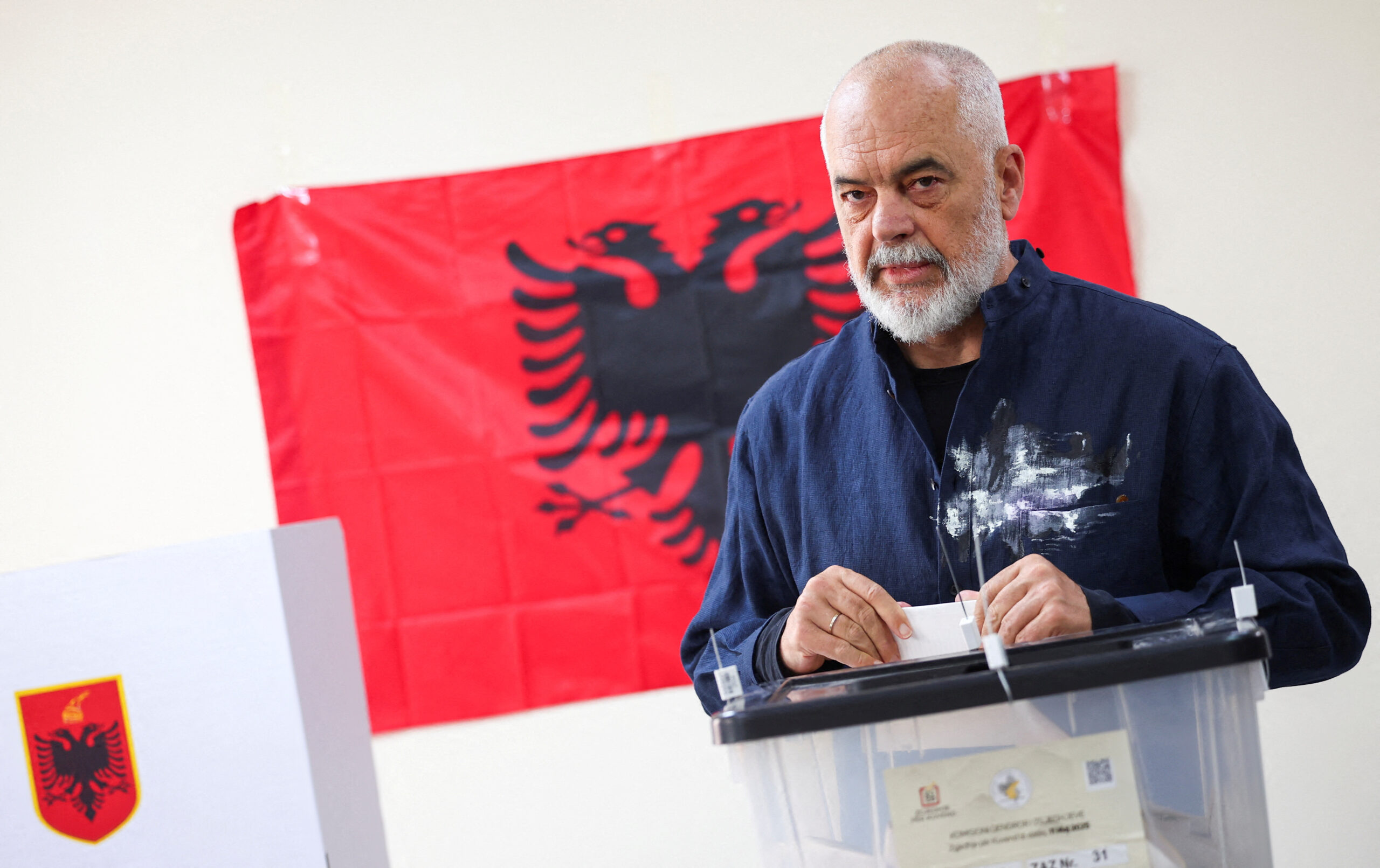 Ο πρωθυπουργός της Αλβανίας Έντι Ράμα