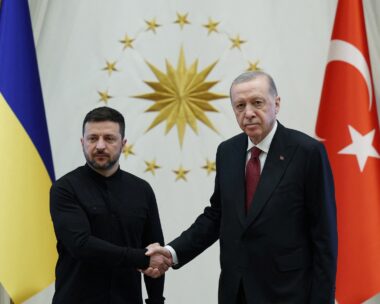 Ρετζέπ Ταγίπ Ερντογάν και Βολοντίμιρ Ζελένσκι