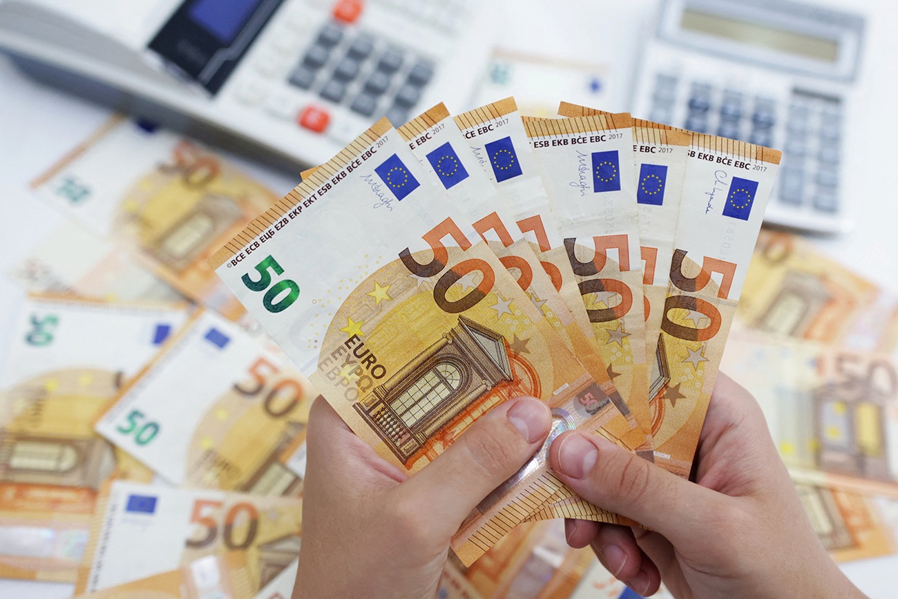 Χαρτονομίσματα των 50 ευρώ