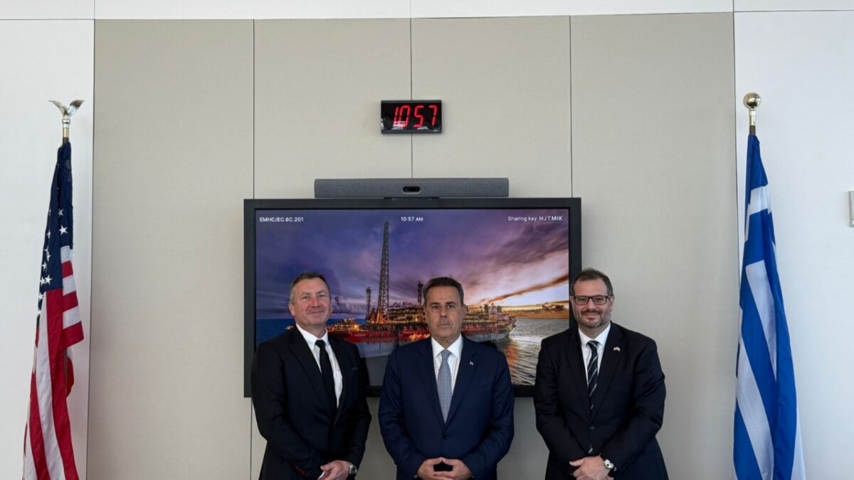 ΥΠΕΝ: Η συνάντηση Παπασταύρου – Τσάφου σε ExxonMobil και Cheniere