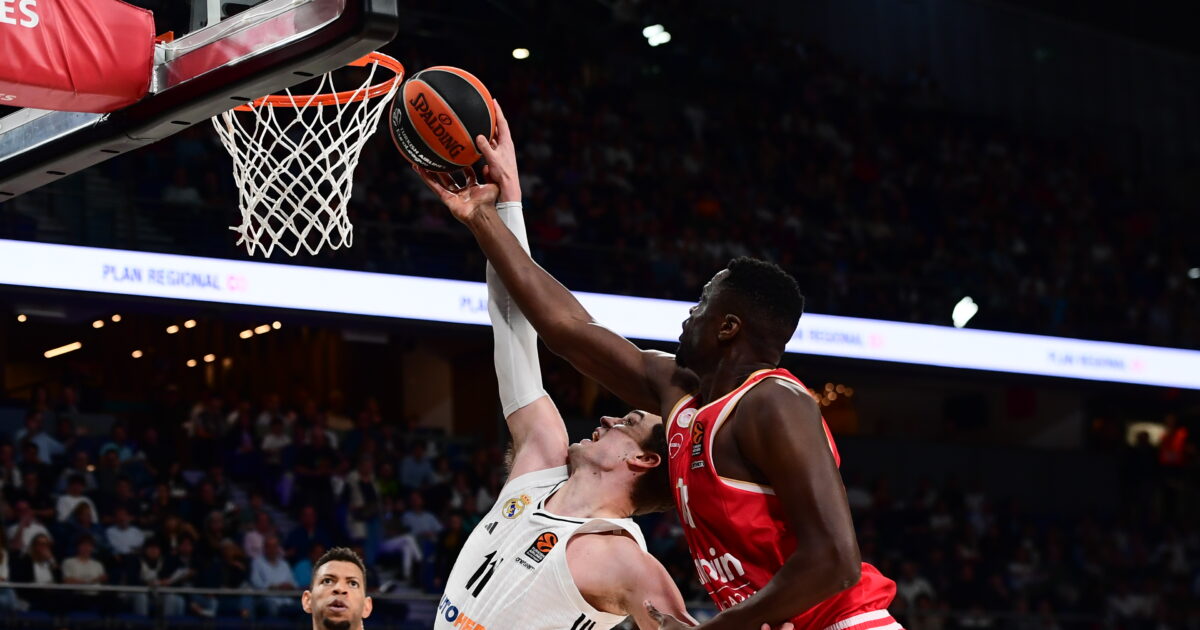 Real Madrid – Olympiacos Live for the third game of Euroleague playoffs