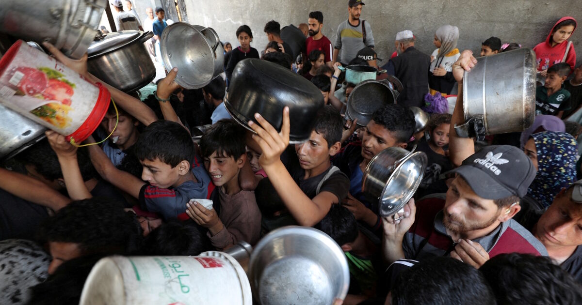 Only 4.6% of Gaza Strip is arable: increases the risk of starvation