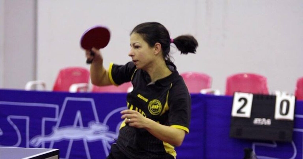 Olga Georgopoulou, pong champion died at the age of 39
