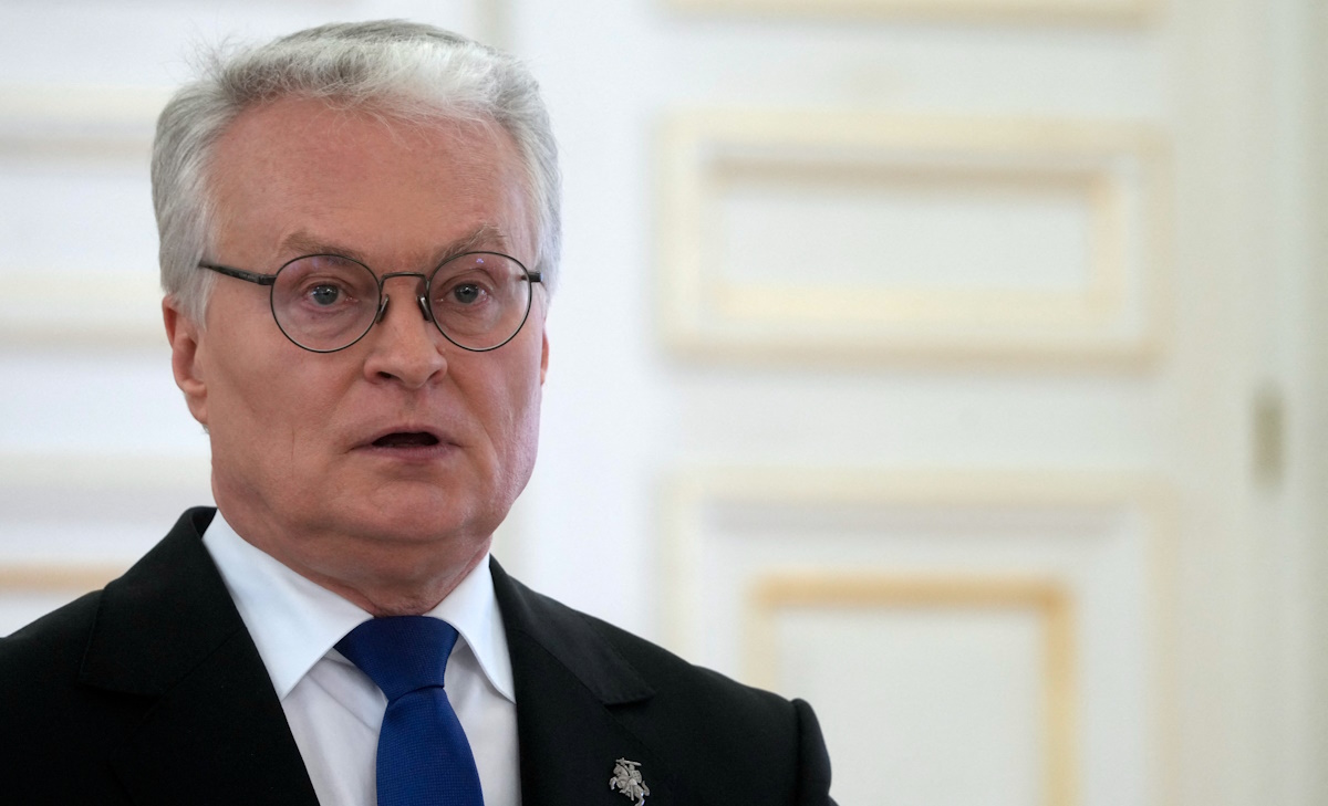 Ο πρόεδρος της Λιθουανίας Γκιτάνας Ναουσέντα