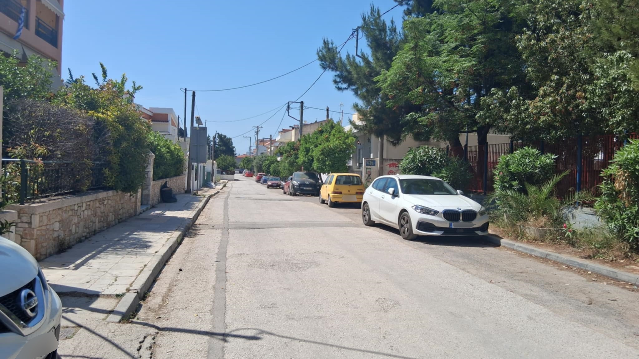 Το σημείο στα Γλυκά Νερά όπου ο 48χρονος δέχτηκε την άγρια επίθεση