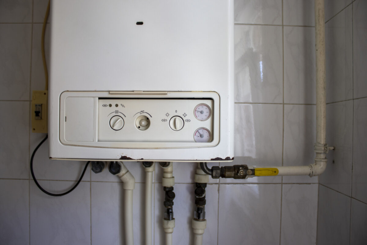 Central Heating Boiler Panel