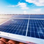 Solar panels cell, clean power energy and self-consumption concept