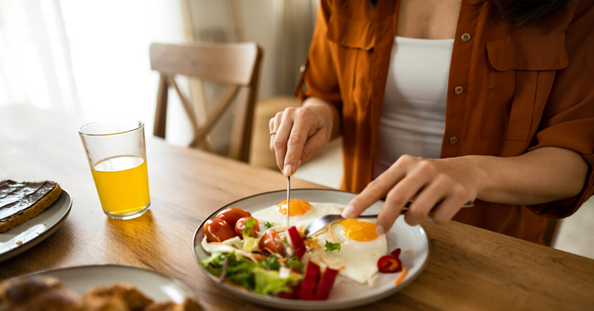 What time to eat eggs to lose more pounds