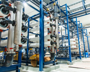Reverse osmosis system for water drinking plant