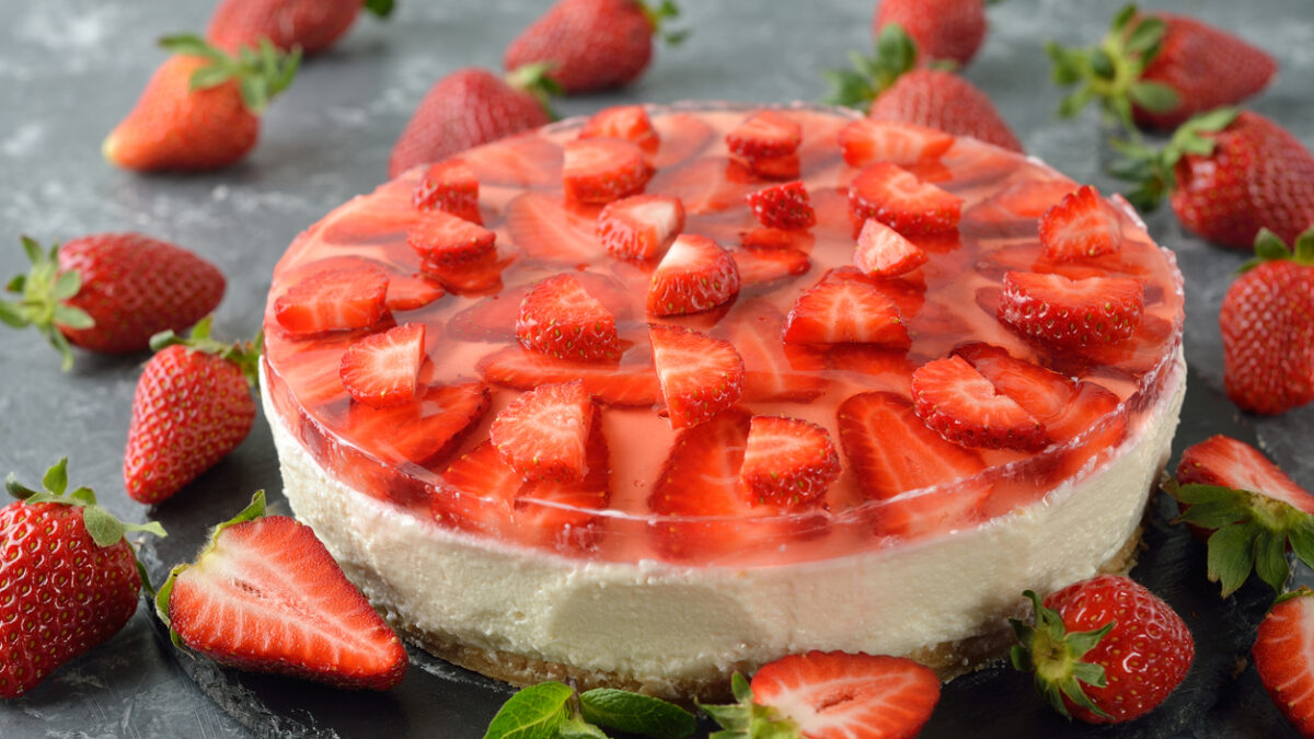 Cheesecake με βάση από pretzel