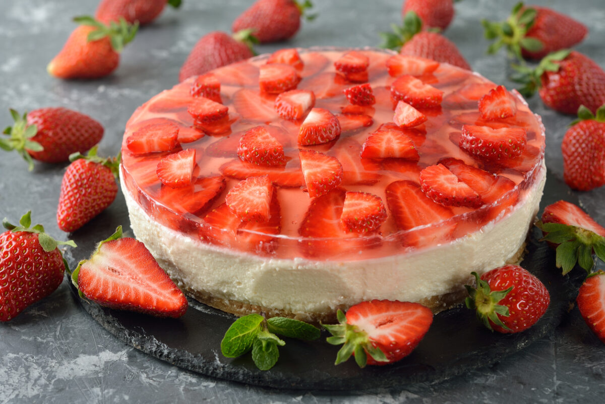 Cheesecake με βάση από pretzel