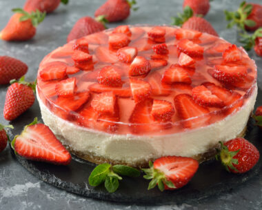 Cheesecake με βάση από pretzel