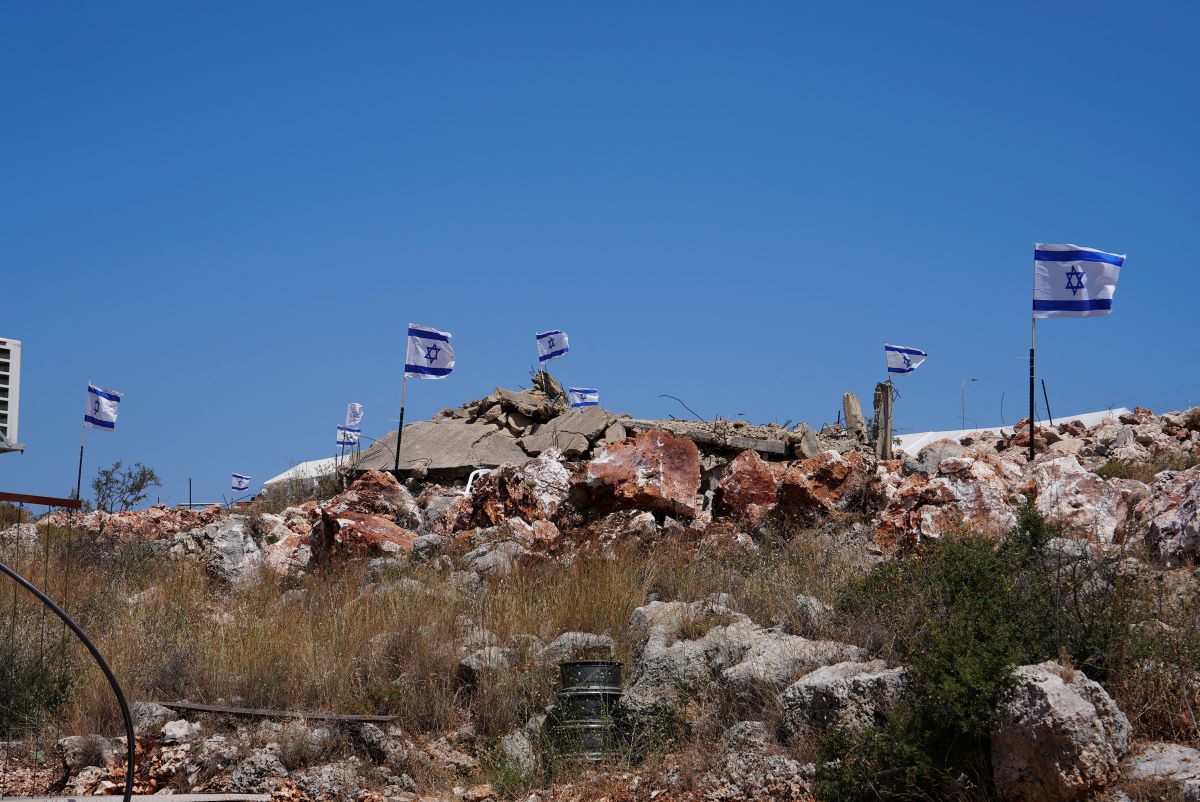 Ισραηλινό σπίτι σε κατεστραμμένο σπίτι Παλαιστινίων στη Δυτική Όχθη