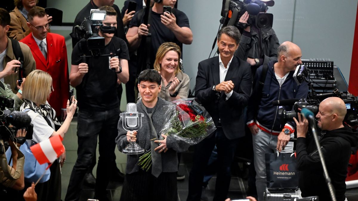 Ο μεγάλος νικητής της Eurovision, ο εκπρόσωπος της Αυστρίας, JJ