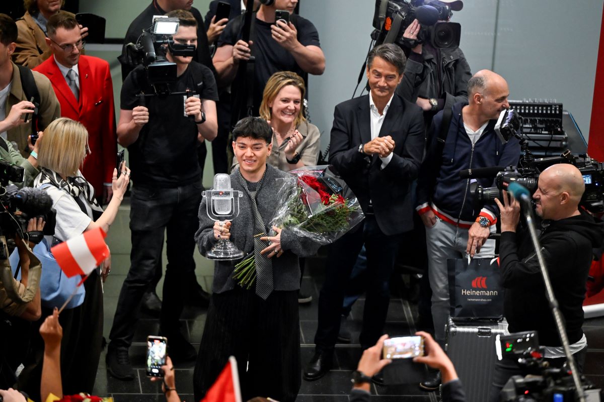 Ο μεγάλος νικητής της Eurovision, ο εκπρόσωπος της Αυστρίας, JJ