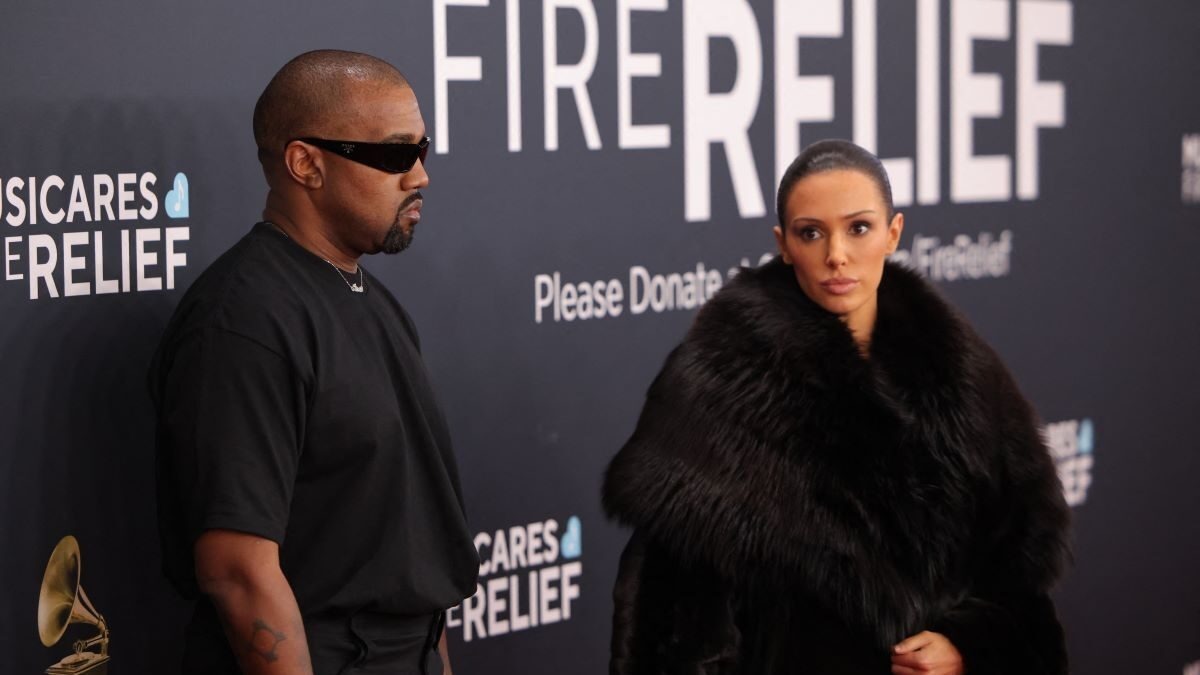 Η Bianca Censori με τον Kanye West