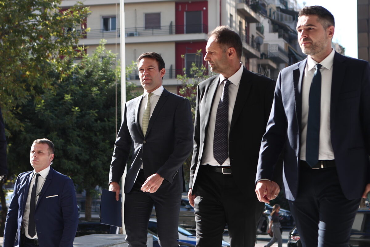 Στέφανος Κασσελάκης και Μανώλης Καπνισάκης
