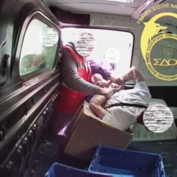 Η στιγμή της σύλληψης του αρχηγού του καρτέλ ναρκωτικών