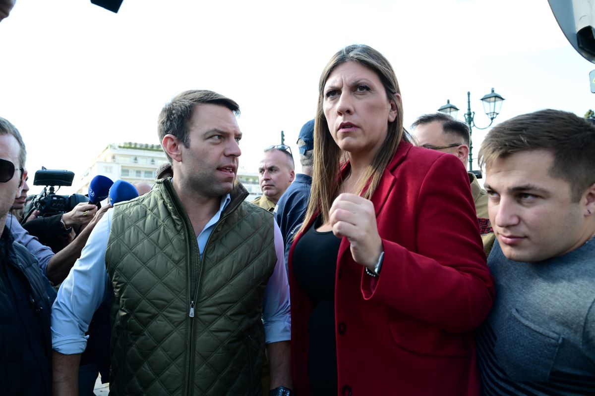 Στέφανος Κασσελάκης και Ζωή Κωνσταντοπούλο