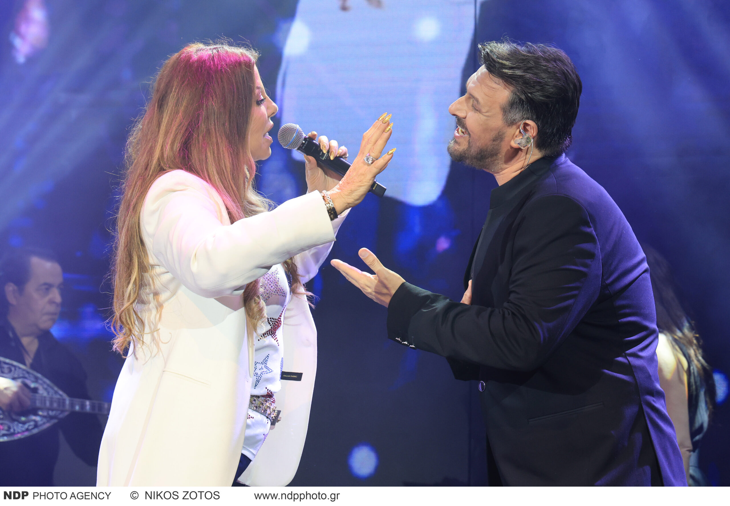 Πάνος Κιάμος και Άντζελα Δημητρίου