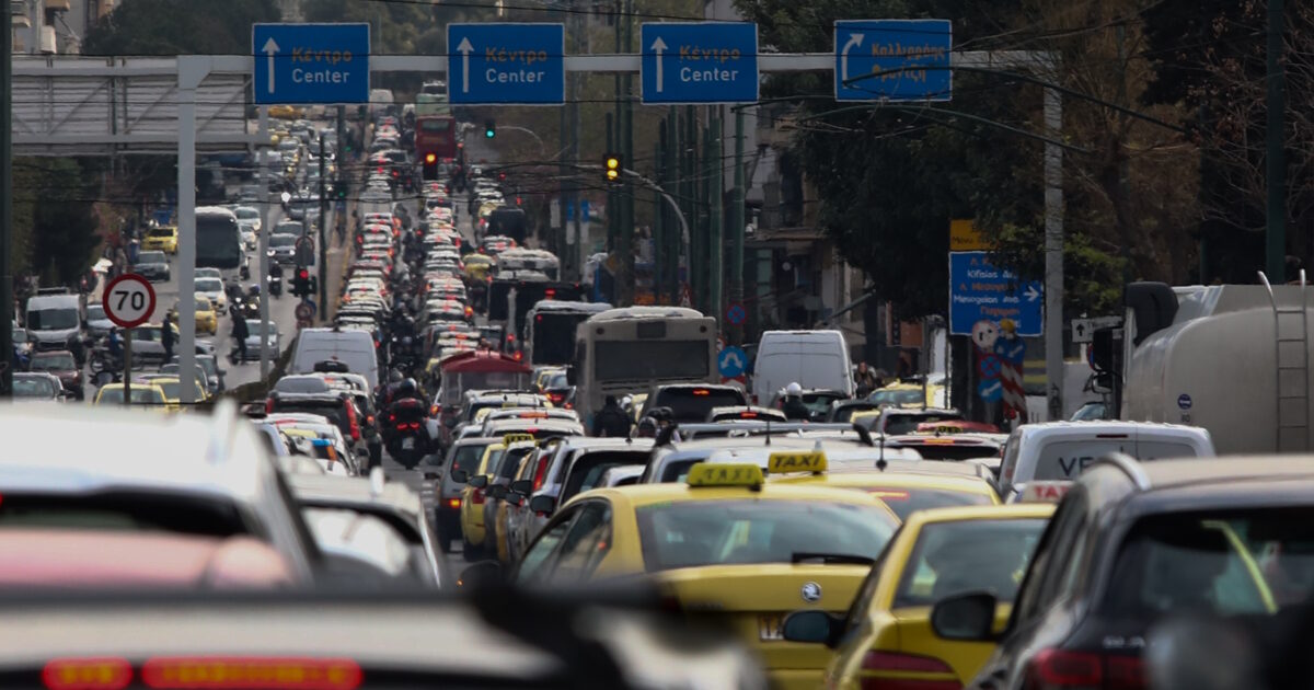 Road traffic: Endless Parking Kifissos and Kifissia – Delays in Attica Road and Athens