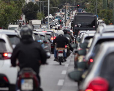 Στιγμιότυπο από τη Λεωφόρο Συγγρού