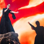 H Klavdia στην πρώτη πρόβα στη σκηνή της Eurovision