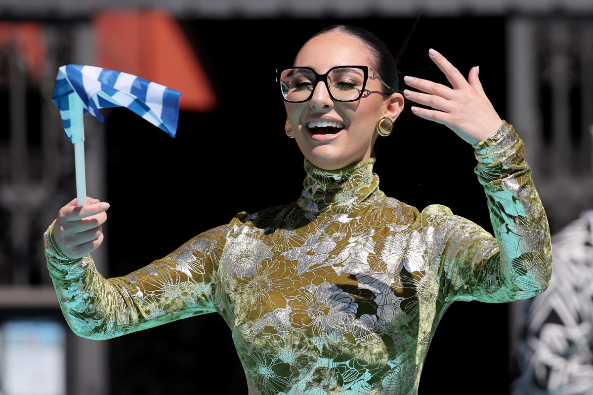 Η Klavdia στο «Τιρκουάζ Χαλί» της Eurovision
