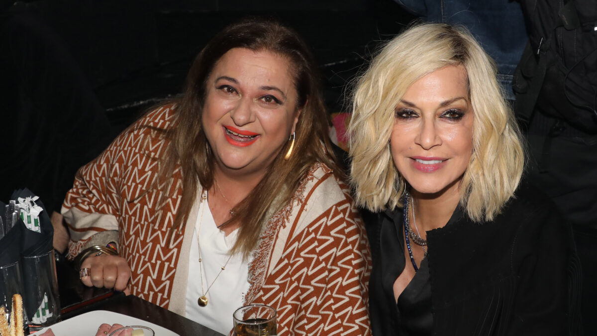 Ελισάβετ Κωνσταντινίδου και Άννα Βίσση