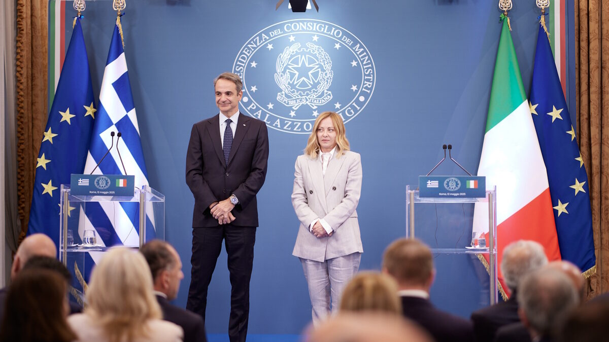 Κυριάκος Μητσοτάκης / Τζόρτζια Μελόνι