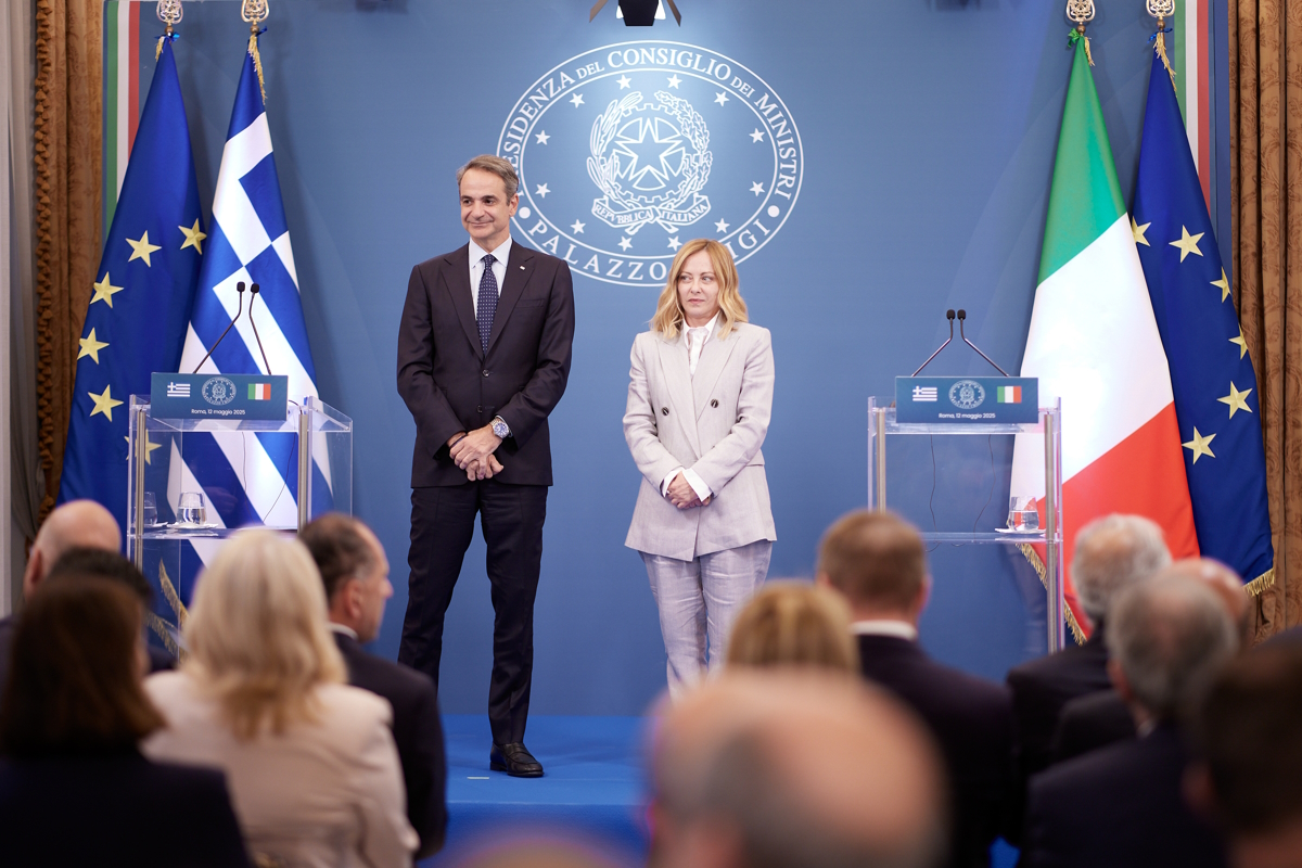 Κυριάκος Μητσοτάκης / Τζόρτζια Μελόνι