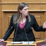 Η Ζωή Κωνσταντοπούλου στο βήμα της Βουλής