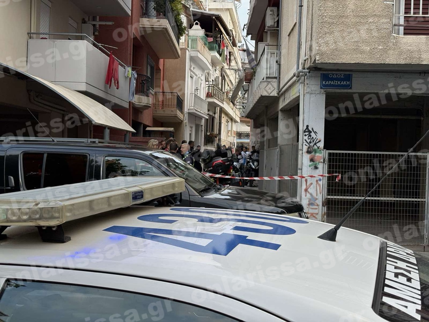 Δολοφονία στη Λάρισα