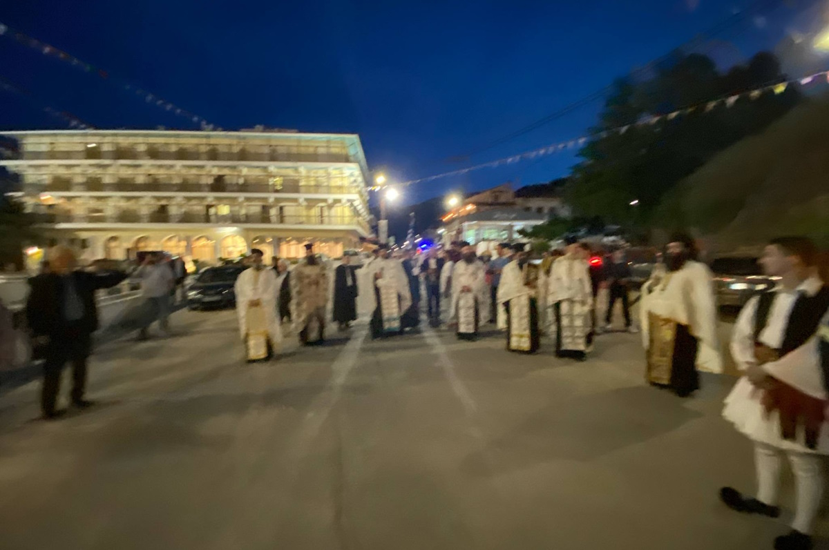 Λιτανεία στο Προκόπι Ευβοίας για τους σεισμούς