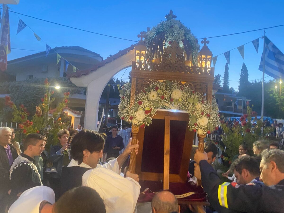 Λιτανεία στο Προκόπι Ευβοίας