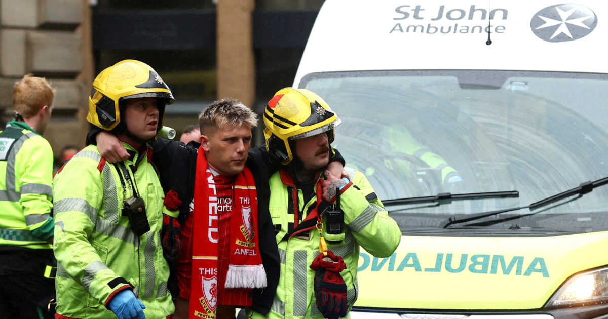 Liverpool’s message about fans injuries: “Our thoughts and prayers are with those affected”