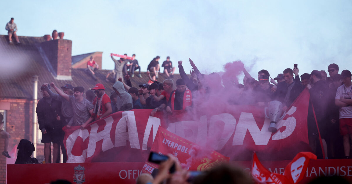 Liverpool fans caused an earthquake of 1.74 Richter to win the Premier League