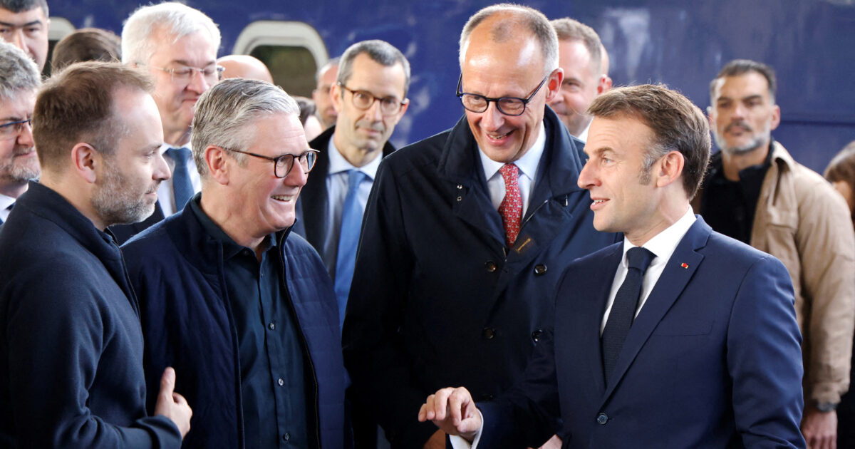 Macron, Mertz, Starmer and Tusk in Ukraine: Call Russia for “full and unconditional” 30 -day truce