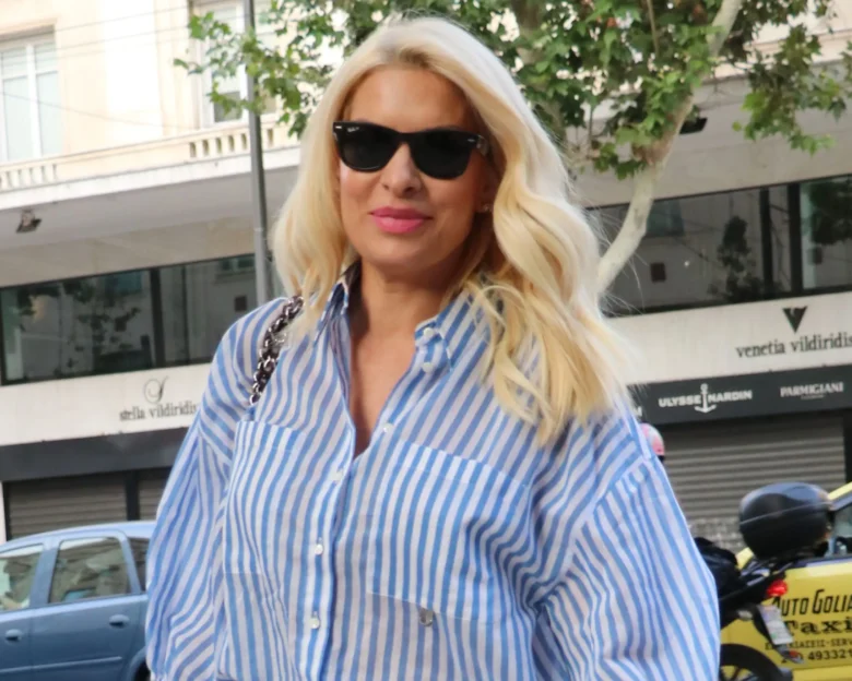 Ελένη Μενεγάκη: Ο Άγγελος Λάτσιος της εύχεται για τη Γιορτή της Μητέρας με μια κοινή φωτογραφία τους