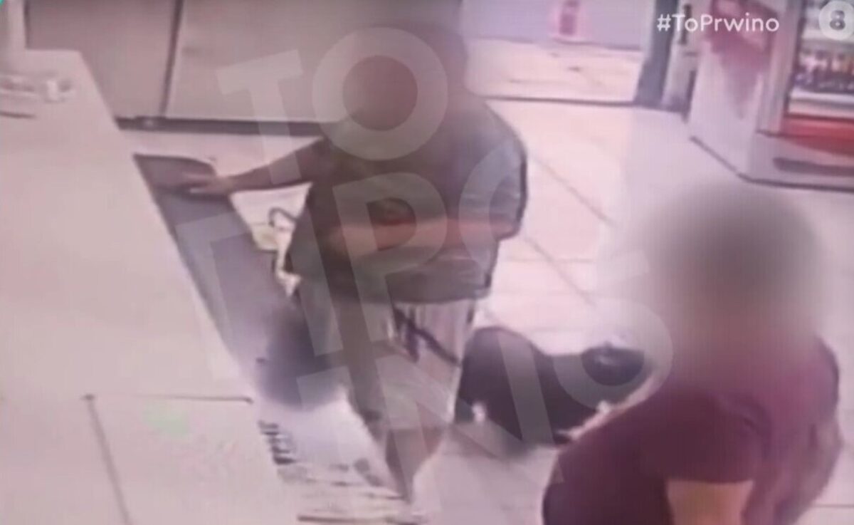 Ο μητροκτόνος στη Λάρισα λίγες ώρες πριν δολοφονήσει την 52χρονη