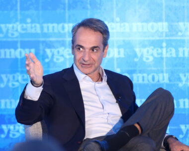 Ο Κυριάκος Μητσοτάκης στο 6ο Συνέδριο Υγείας 
(ΓΙΑΝΝΗΣ ΠΑΝΑΓΟΠΟΥΛΟΣ