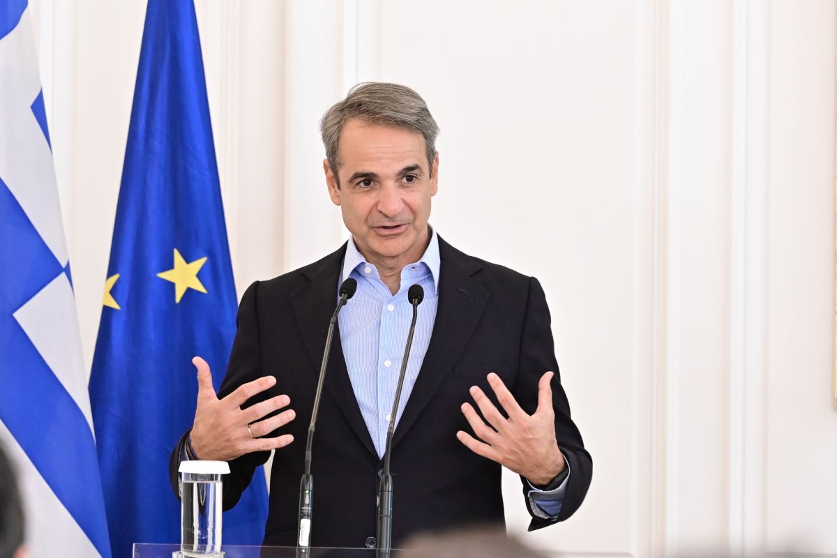 Ο Κυριάκος Μητσοτάκης 