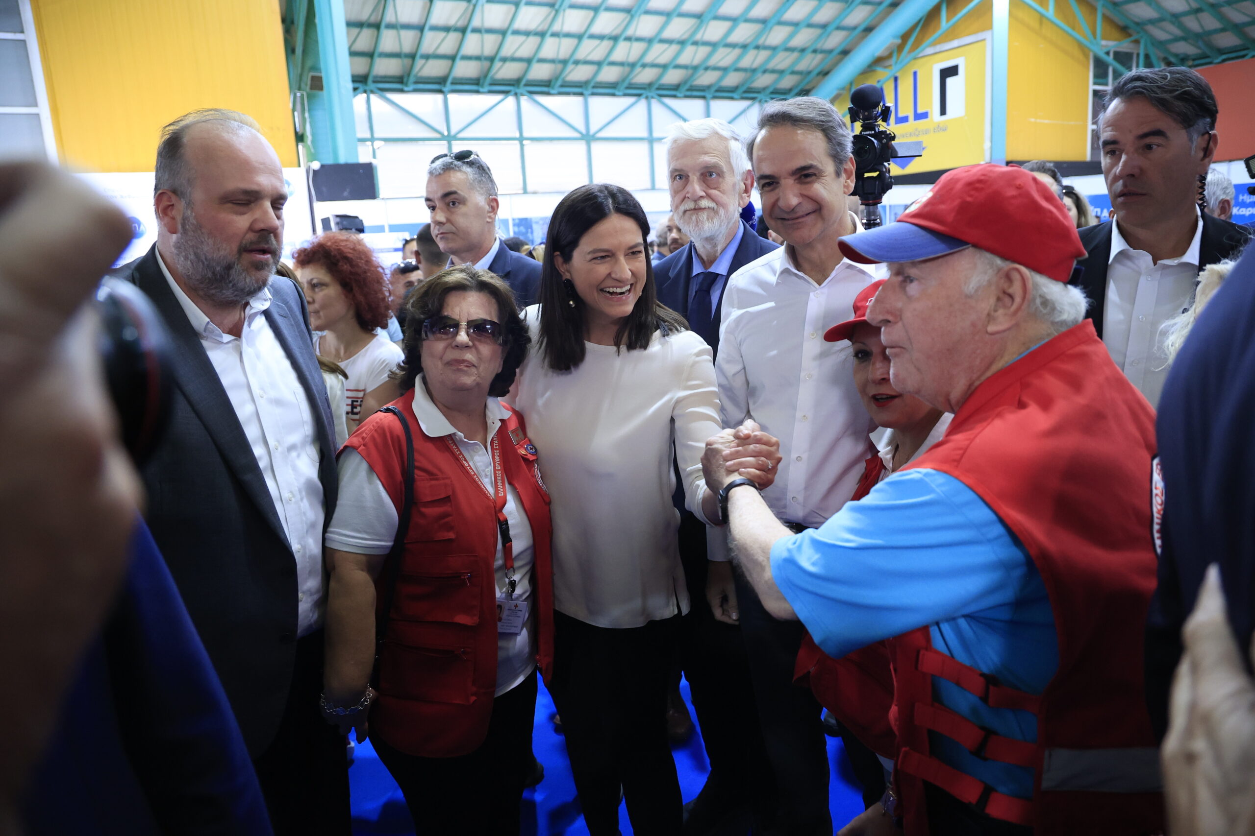 Κυριάκος Μητσοτάκης και Νίκη Κεραμέως