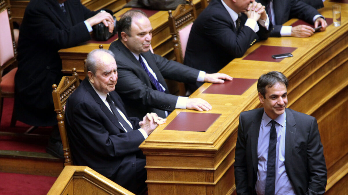 Ο Κωνσταντίνος και ο Κυριάκος Μητσοτάκης