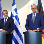 Κυριάκος Μητσοτάκης και Φρίντριχ Μερτς