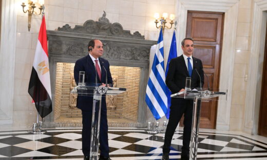 Κυριάκος Μητσοτάκης και Αλ Σίσι