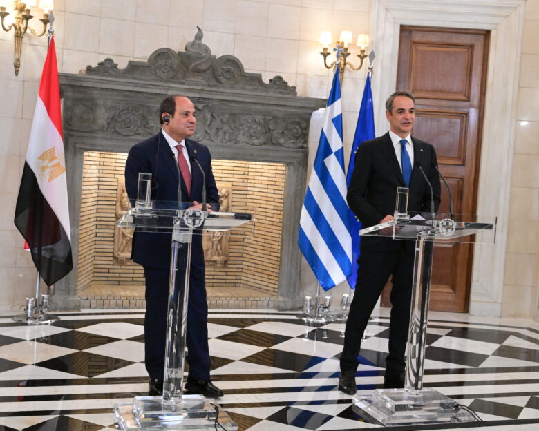 Κυριάκος Μητσοτάκης – Αλ Σίσι: Live οι κοινές δηλώσεις του πρωθυπουργού με τον Πρόεδρο της Αιγύπτου