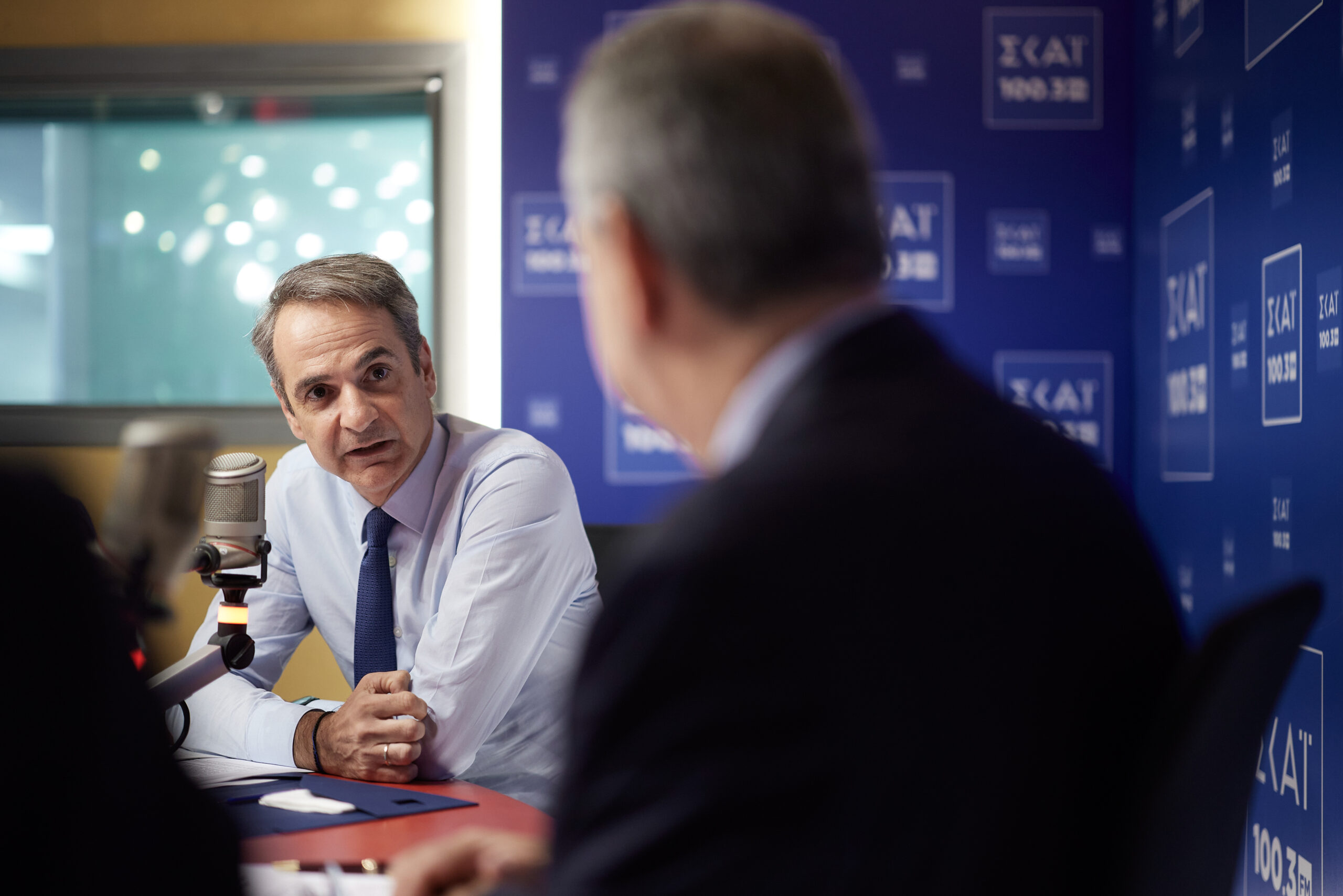 Ο Κυριάκος Μητσοτάκης σε συνέντευξή του στο ραδιόφωνο του ΣΚΑΪ